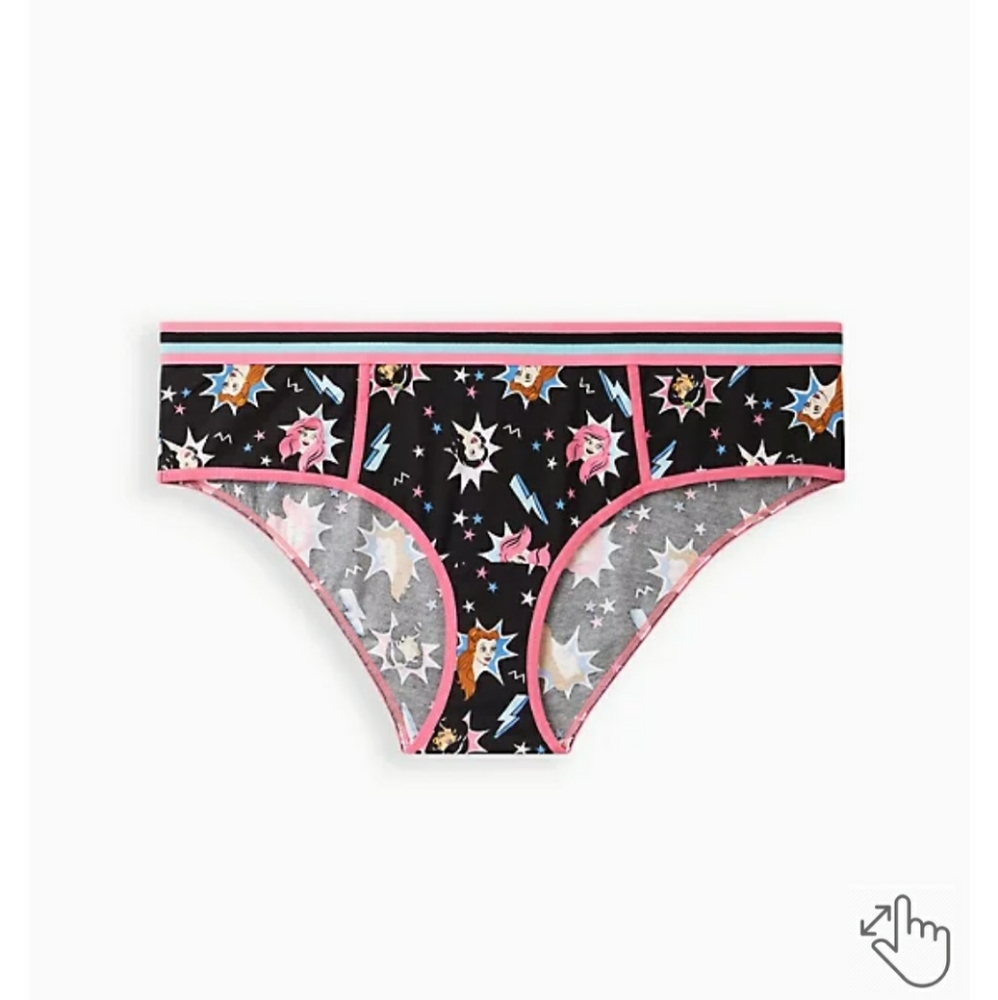 NWT Torrid Hipster Disney Princess Cotton Panty Underwear - Picture 2 of 8